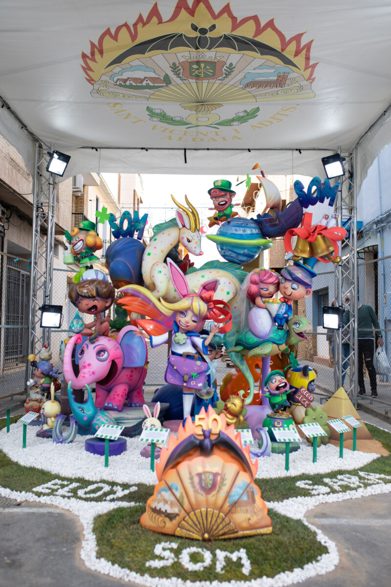 primer premio infantil San Vicent fallas Aldaia 2024
